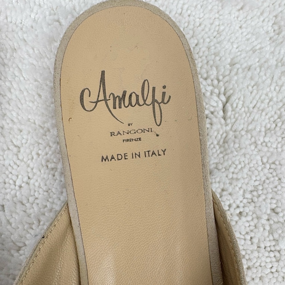 Amalfi Suede Slip-on Mule Loafers with a Good-Tone Horse-bit Buckle-By Rangoni - Picture 2 of 8
